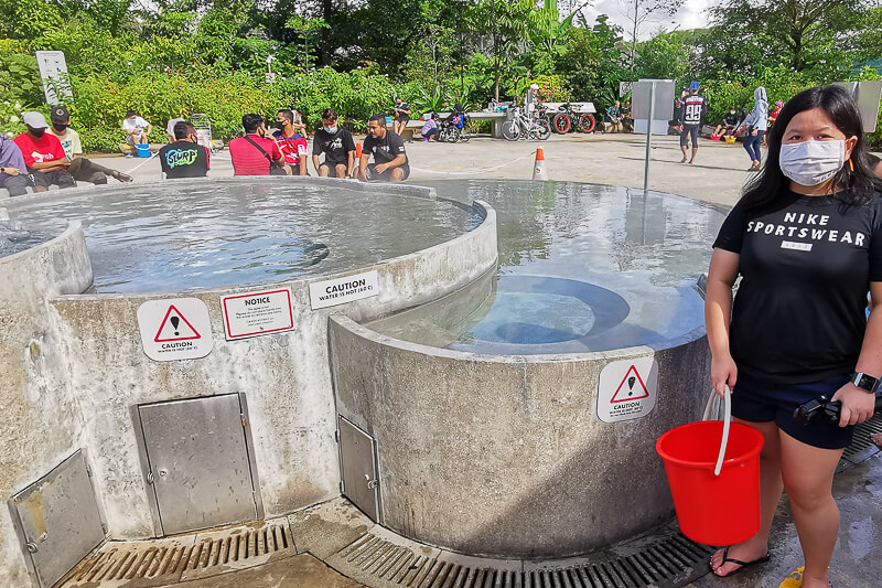 Sembawang Hot Sping Park - Cascading Pool