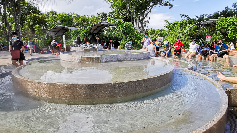 Sembawang Hot Sping Park - Cascading Pool