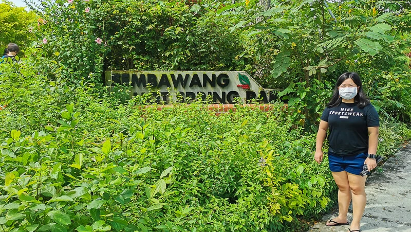 Sembawang Hot Sping Park - Entrance