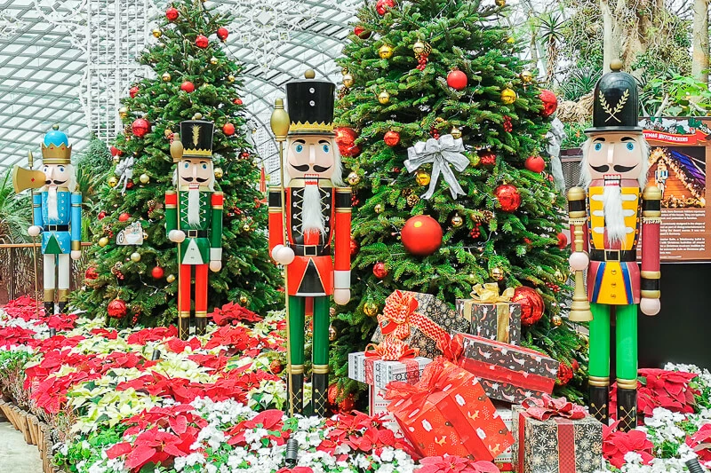 Christmas in Singapore 2020 - Flower Dome, Gardens by the Bay
