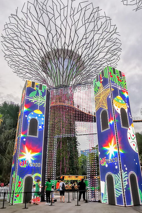 How to Spend Christmas in Singapore 2021 - Gardens by the Bay Christmas Wonderland