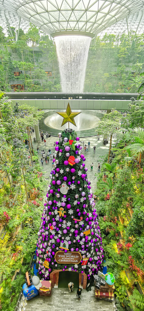 How to Spend Christmas in Singapore 2021 - Jewel Changi Airport