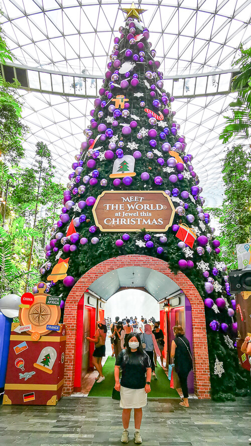 How to Spend Christmas in Singapore 2021 - Jewel Changi Airport