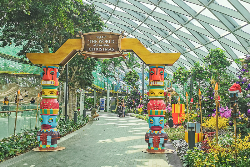 How to Spend Christmas in Singapore 2021 - Jewel Changi Airport