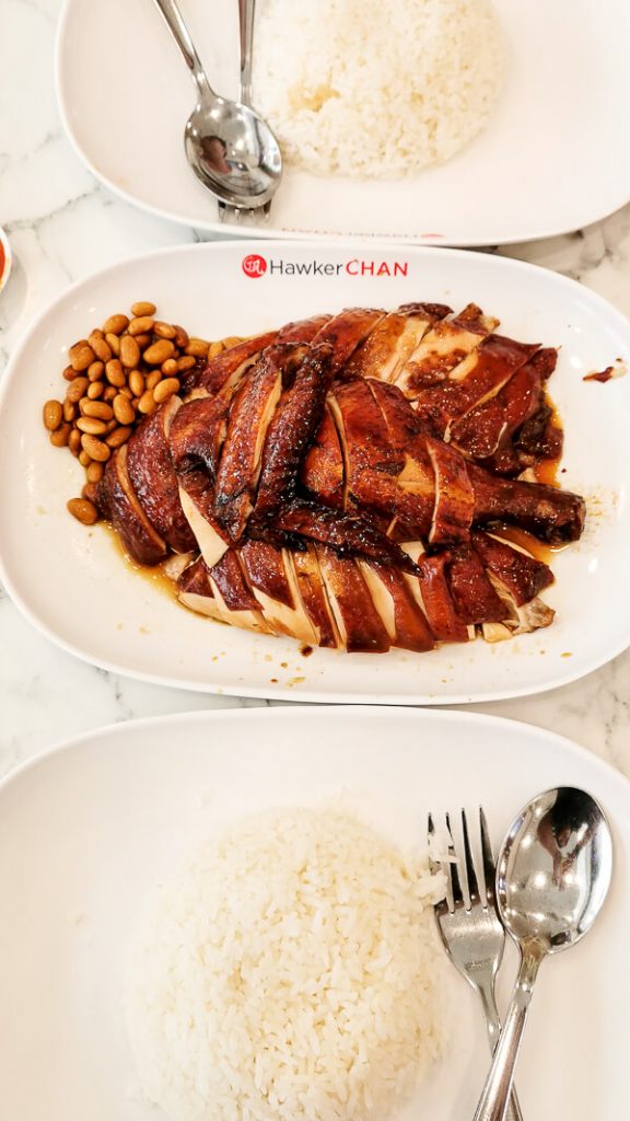 Roasted Chicken at Hawker Chan Funan