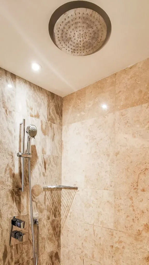 Conrad Centennial Singapore Review - Bathroom Shower