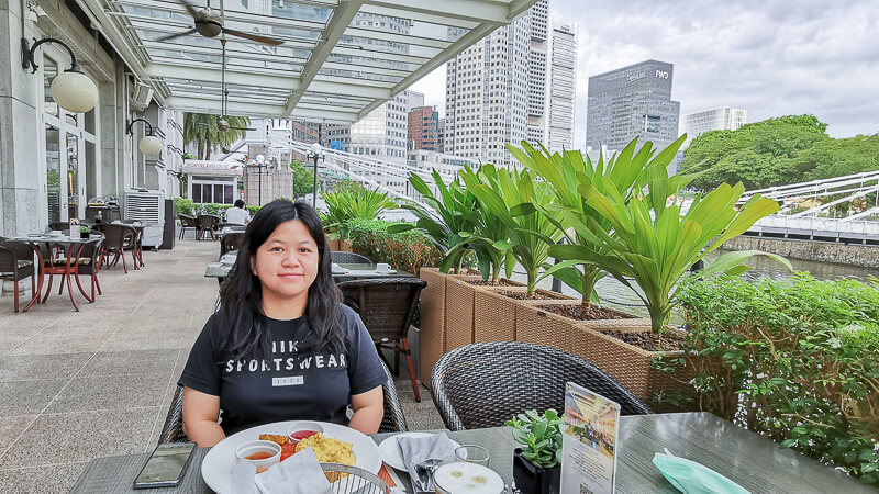 Fullerton Hotel Singapore Staycation Review - Breakfast