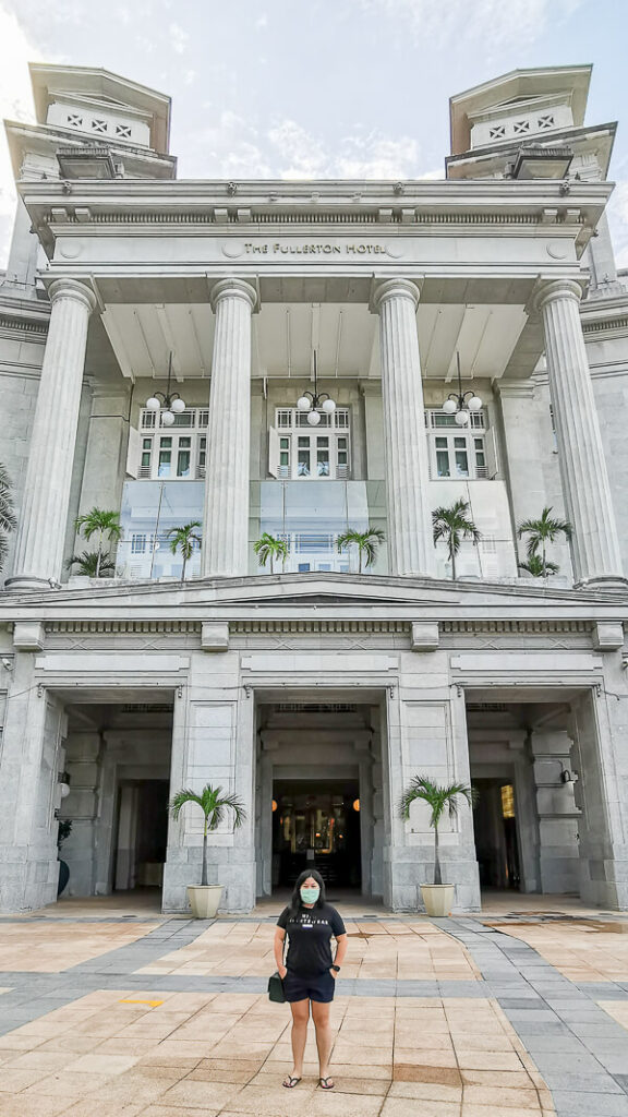 Fullerton Hotel Singapore Staycation Review - Fullerton South Entrance