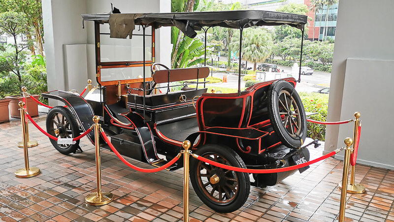 Goodwood Park Hotel Singapore Staycation Review - Explore - vintage car