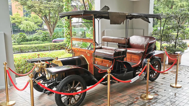 Goodwood Park Hotel Singapore Staycation Review - Explore - vintage car
