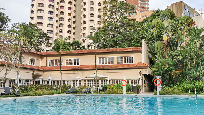 Goodwood Park Hotel Singapore Staycation Review - Main Swimming Pool