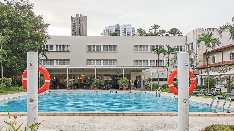 Goodwood Park Hotel Singapore Staycation Review - Main Swimming Pool