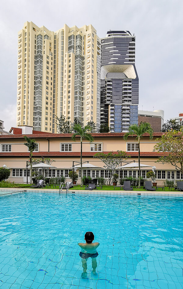 Goodwood Park Hotel Singapore Staycation Review - Main Swimming Pool