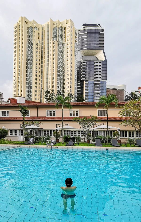 Goodwood Park Hotel Singapore Staycation Review - Main Swimming Pool