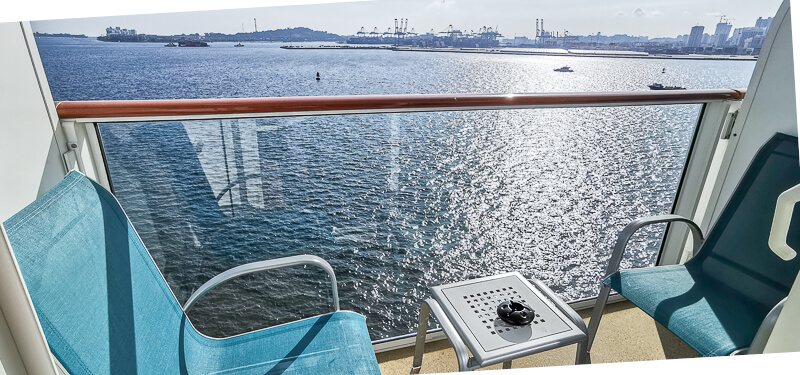 World Dream Cruise to Nowhere Review – Balcony Stateroom – Balcony