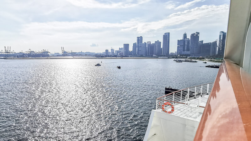 World Dream Cruise to Nowhere Review – Balcony Stateroom – Balcony 