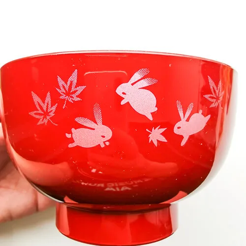 Sakuraco Review - Japanese Home Goods (1) Spring Autumn Rabbit Owan Bowl