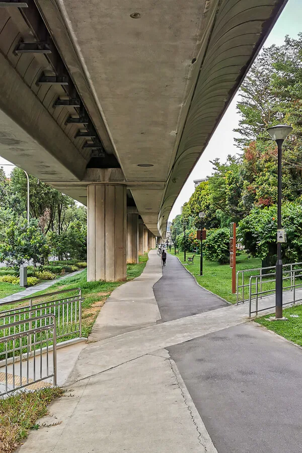 Coast to Coast Trail Singapore - Checkpoint Guide - CP1 to CP2 (3) - PCN under viaduct along Boonlay Way