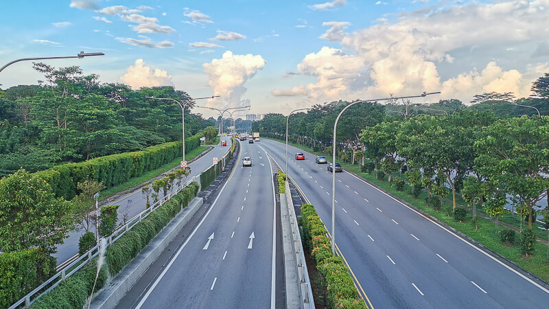 Coast to Coast Trail Singapore - Checkpoint Guide - CP4 to CP5 (4) - View of Lornie Highway