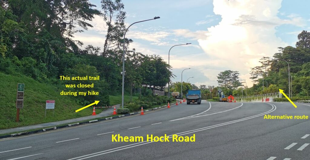 Coast to Coast Trail Singapore - Checkpoint Guide - CP4 to CP5 - Kheam Hock Road