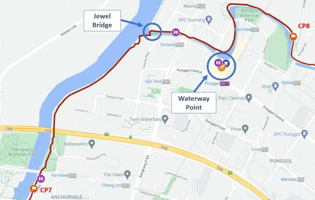 Coast to Coast Trail Singapore - Checkpoint Guide - CP7 to CP8