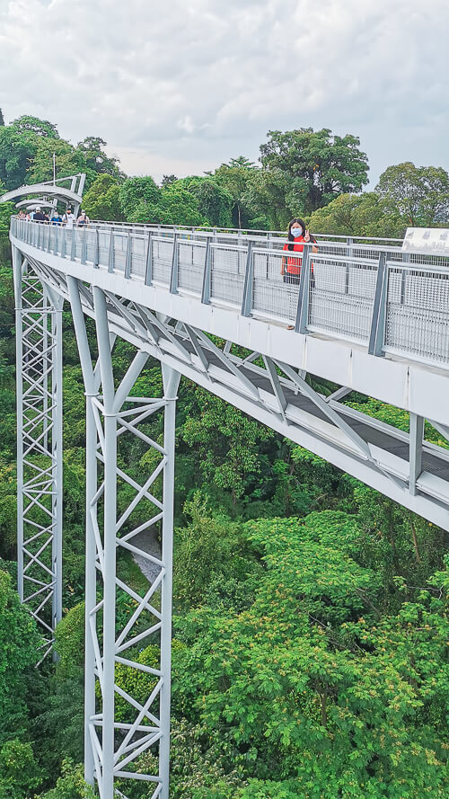 Fort Siloso Skywalk at Sentosa Singapore