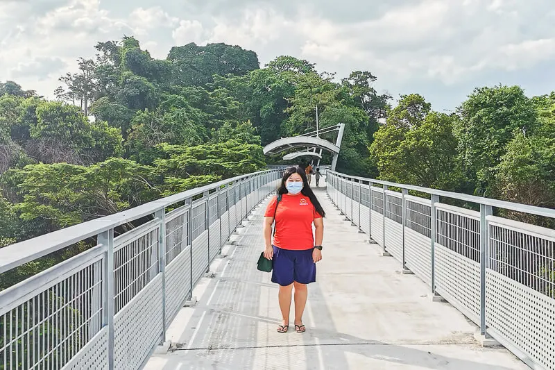 Fort Siloso Skywalk at Sentosa Singapore