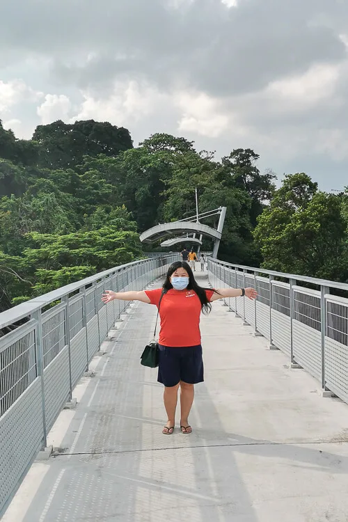 Fort Siloso Skywalk at Sentosa Singapore