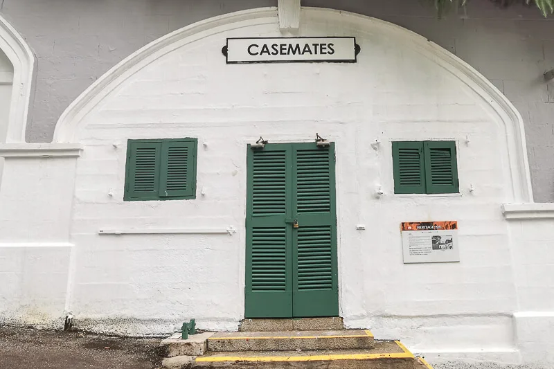 Fort Siloso at Sentosa Singapore - Casemates