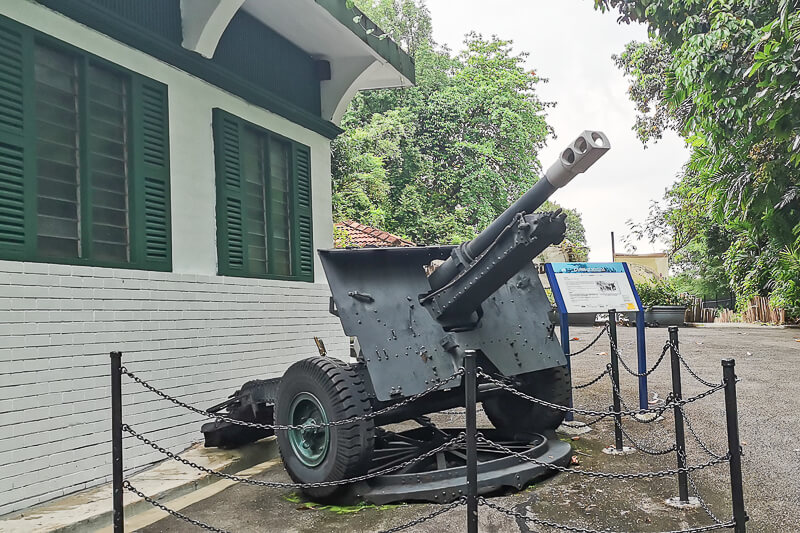 Fort Siloso at Sentosa Singapore - Engine Room and Store