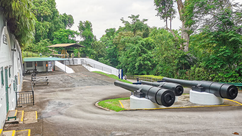 Fort Siloso at Sentosa Singapore - Fort Siloso Square