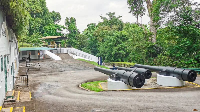 Fort Siloso at Sentosa Singapore - Fort Siloso Square