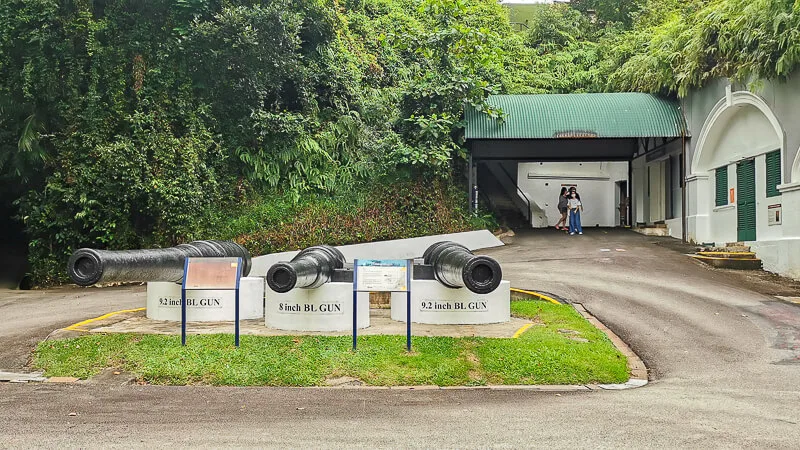 Fort Siloso at Sentosa Singapore - Fort Siloso Square