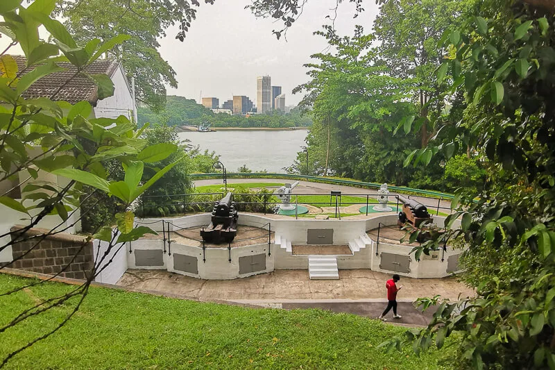 Fort Siloso at Sentosa Singapore - Guns of Sentosa