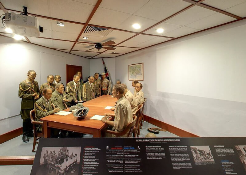 Fort Siloso at Sentosa Singapore - Surrender Chambers