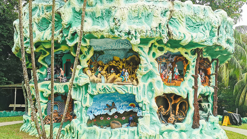 Haw Par Villa Singapore - Hell Museum - Sculpture Garden 