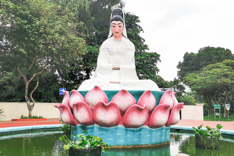 Haw Par Villa Singapore - Outdoor Park - Guan Yin Pond 