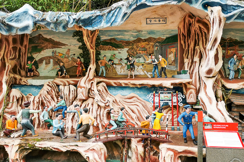 Haw Par Villa Singapore - Outdoor Park - Statues