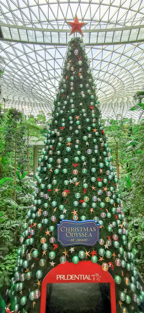 Christmas in Singapore 2022 - Jewel Changi Airport (1) Christmas Tree