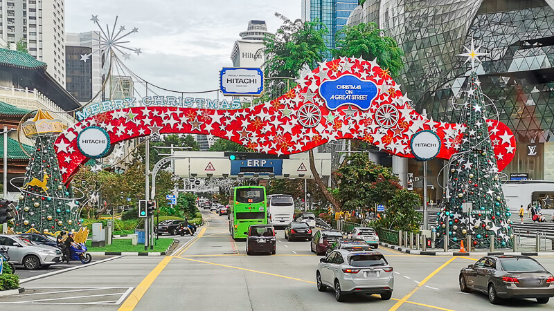 Christmas in Singapore 2022 - Orchard Road (1) Main Arch