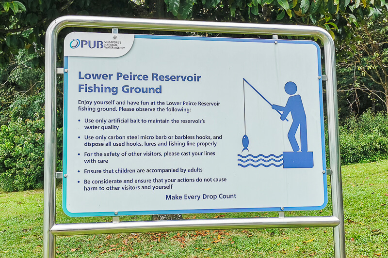 Lower Peirce Reservoir Singapore - Fishing Ground