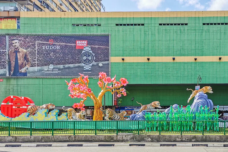 CNY 2022 Chinese New Year Light Up at Chinatown Singapore - New Bridge Road and Eu Tong Sen Street