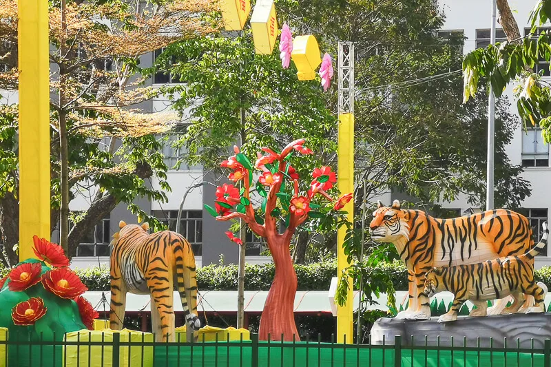 CNY 2022 Chinese New Year Light Up at Chinatown Singapore - New Bridge Road and Eu Tong Sen Street