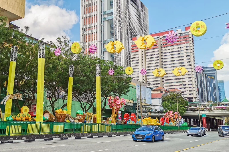 CNY 2022 Chinese New Year Light Up at Chinatown Singapore - New Bridge Road and Eu Tong Sen Street