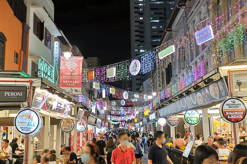 CNY 2022 Chinese New Year Light Up at Chinatown Singapore - Pagoda Street