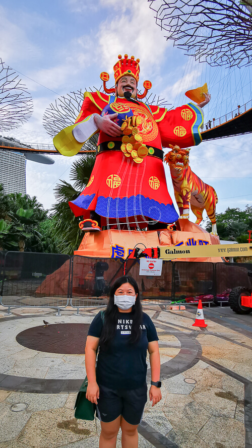 CNY 2022 Chinese New Year - River HongBao at Gardens by the Bay Singapore