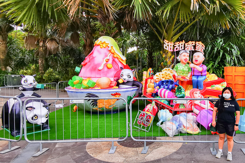 CNY 2022 Chinese New Year - River HongBao at Gardens by the Bay Singapore