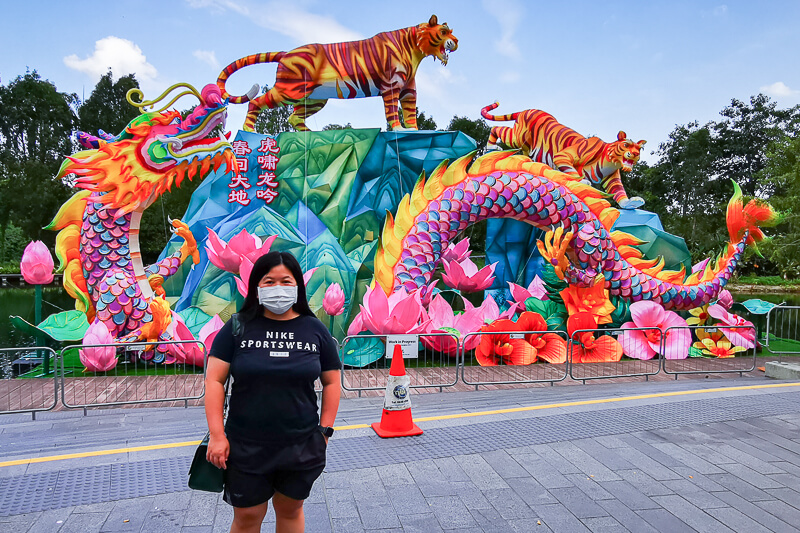 CNY 2022 Chinese New Year - River HongBao at Gardens by the Bay Singapore