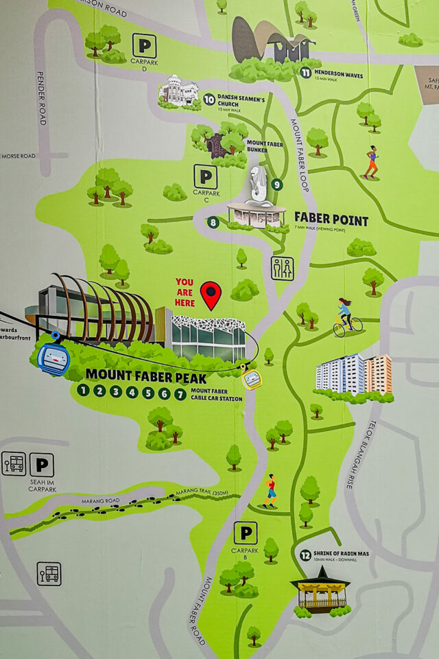 Mount Faber Map.pdf Complete Guide to Mount Faber Park, Singapore