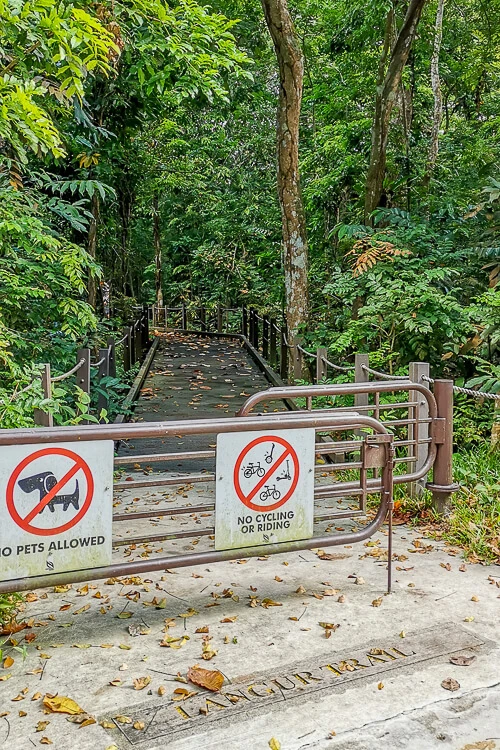 Thomson Nature Park - Langur Trail